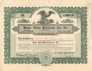 Homer Union Petroleum Co., Inc.